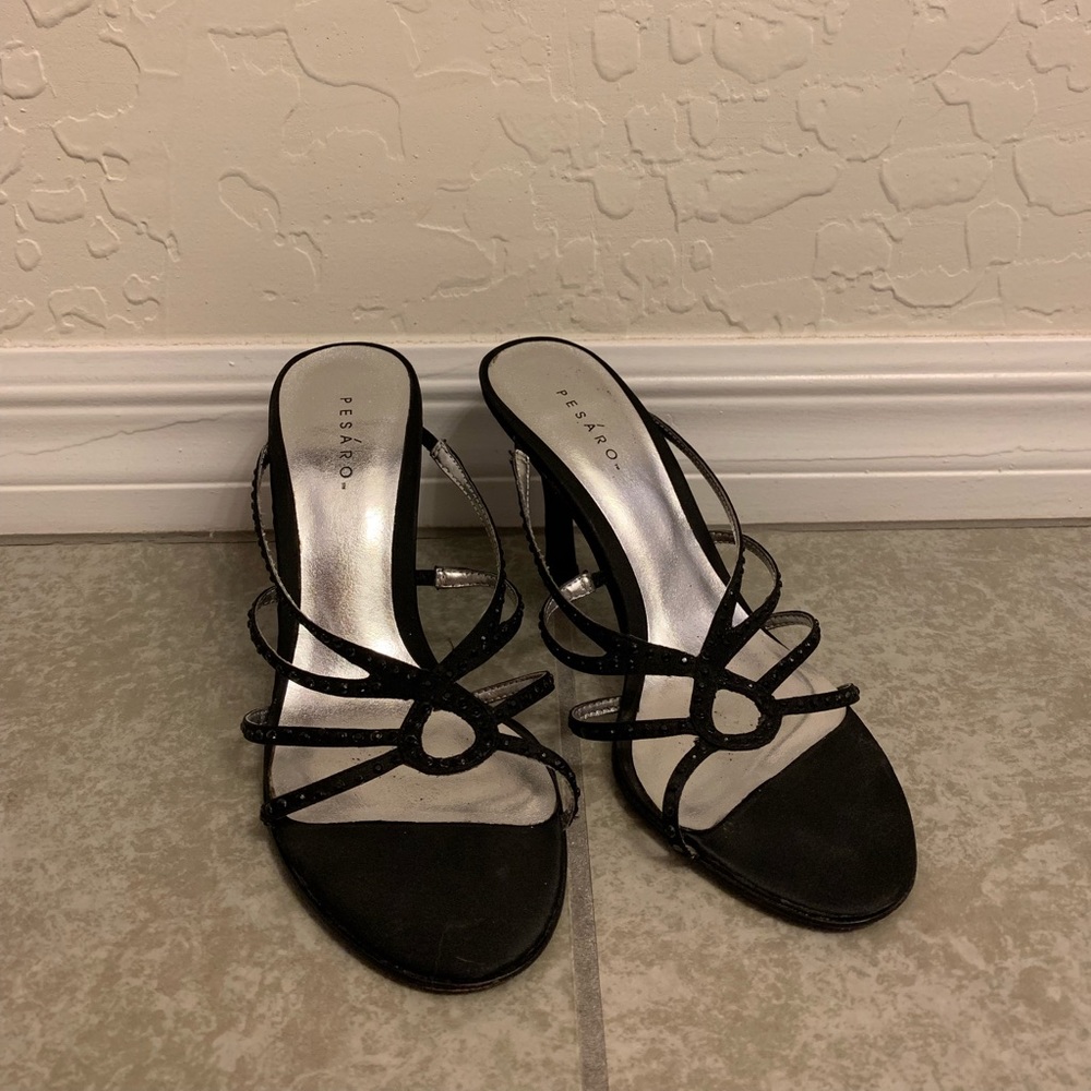 black heels